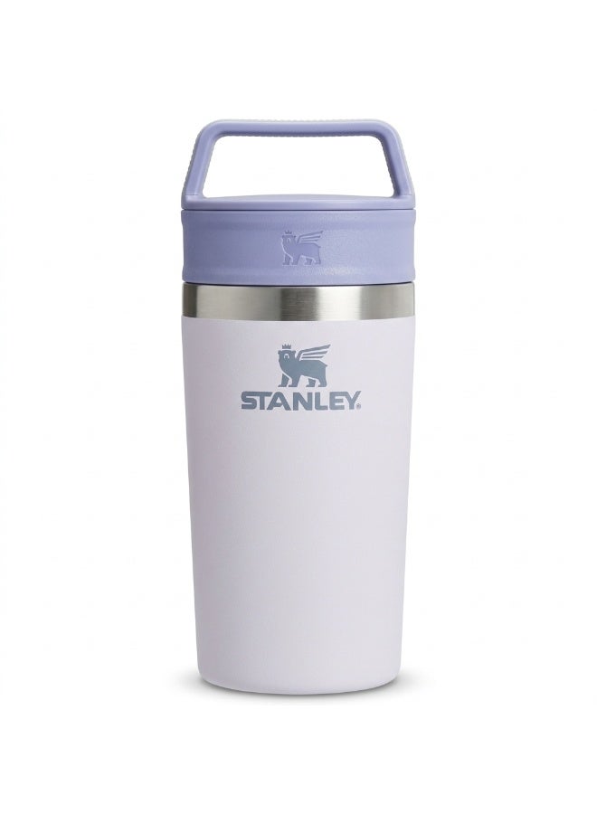 STANLEY 18/8 Stainless Steel Travel Mug, Vacuum Insulated Thermal Coffee Cup with Double Wall and Leakproof 2-Piece Lid, Reusable Hot and Cold Drink Mug for Coffee and Tea, Insulated Travel Coffee Cup for Car Cup Holder, Office, Work, University, Commute, Travel, Camping and Outdoor Use, BPA-Free, Dishwasher Safe - Image 1