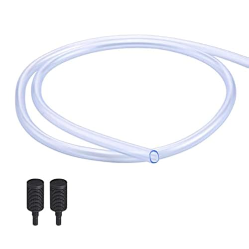 PWACCS Pressure Washer Siphon Hose with Filter, Downstream Soap Chemical Injector Parts for Power Washing, 10 Feet, 2 Filters - Image 1