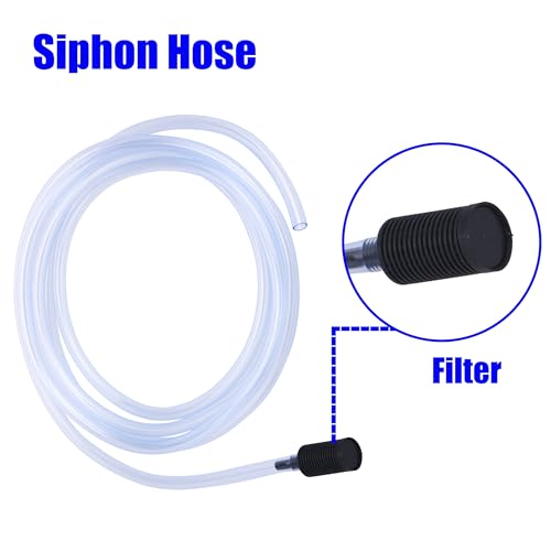 PWACCS Pressure Washer Siphon Hose with Filter, Downstream Soap Chemical Injector Parts for Power Washing, 10 Feet, 2 Filters - Image 3