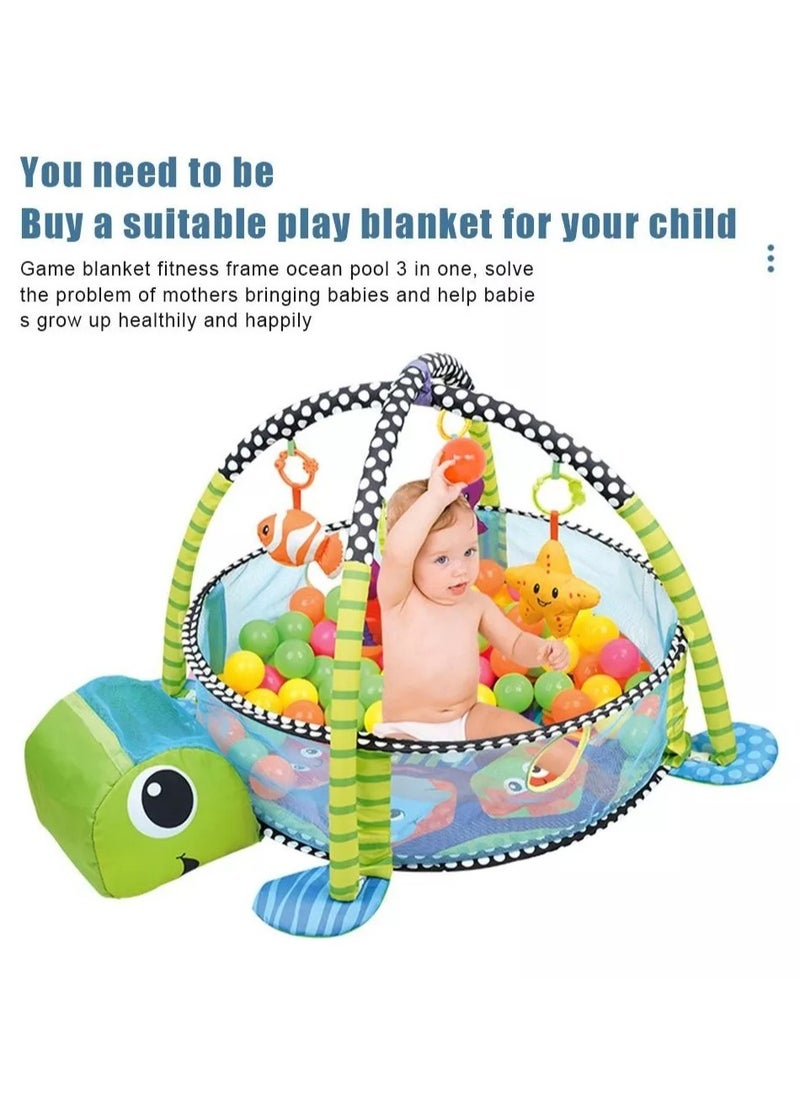 ASIV Baby Play Mat with Sensory Toys for Stages of Development, Thick and Large Baby Activity Center, Newborn to Toddler  - Image 2