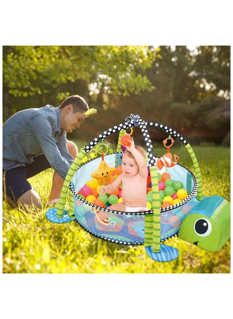 ASIV Baby Play Mat with Sensory Toys for Stages of Development, Thick and Large Baby Activity Center, Newborn to Toddler  - Image 4