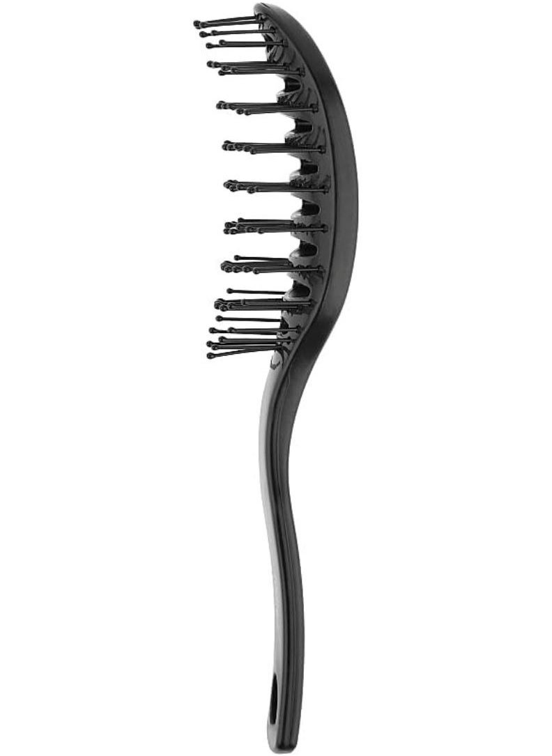 EUROSTIL Eurostil Professional Curved Styling Brush: Achieve Flawless and Polished Hairstyles with Precision and Ease! Perfect for Expert Hair Styling  - Image 3