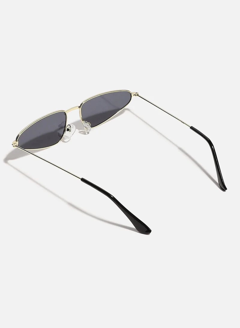 Haute Sauce Black Frame Retro Sunglasses