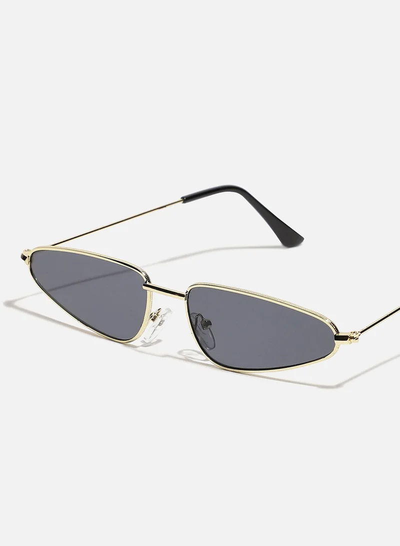 Haute Sauce Black Frame Retro Sunglasses