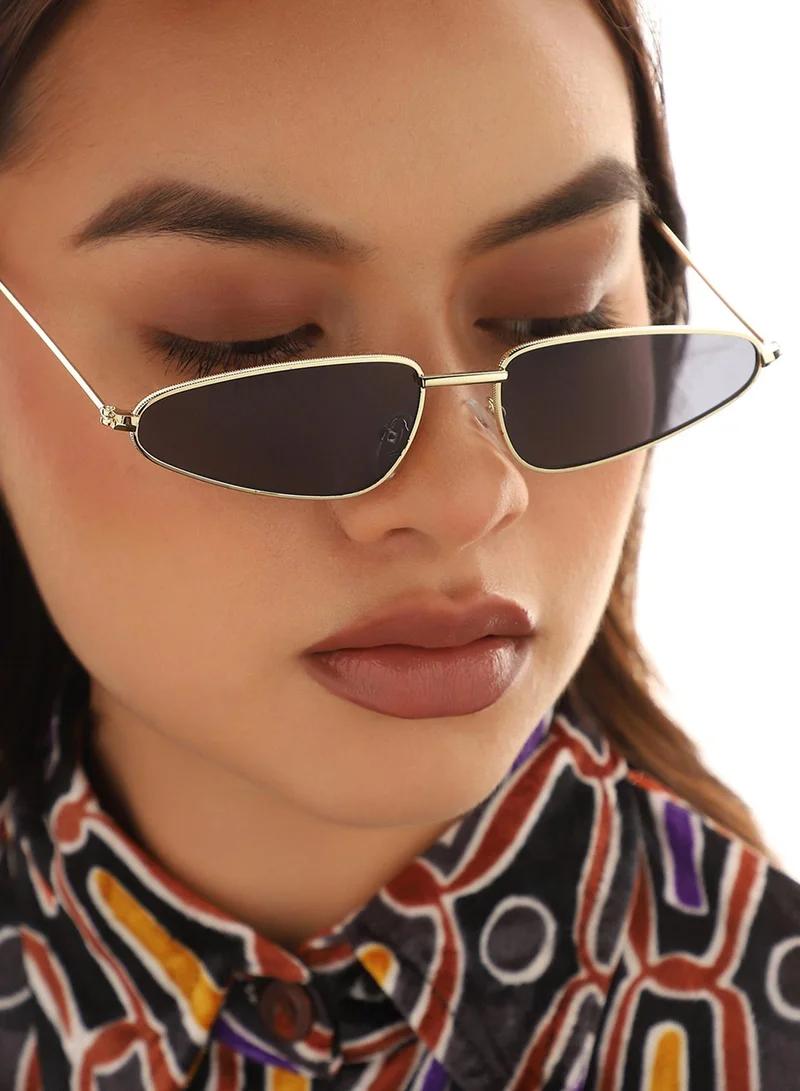 Haute Sauce Black Frame Retro Sunglasses