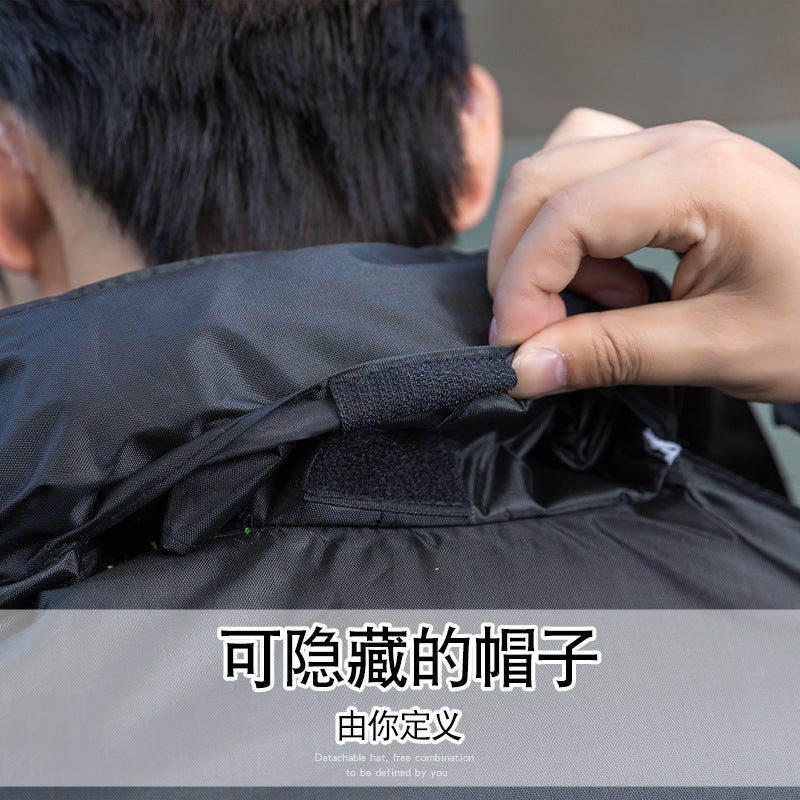 Outdoor Hiking Full-Body Anti-Rainstorm Split Raincoat Rain Pants Suit Men'S Electric Motorcycle Riding Thickened Raincoat Women'S - Image 5