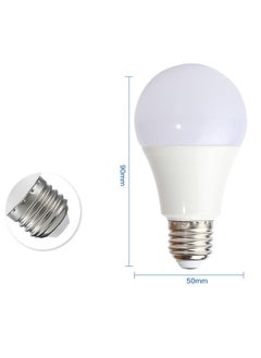 Sharpdo LED Bulb White 5W E27 Base 3 Colors LED Light Energy and Energy Saving Office Light Living Room  - Image 1