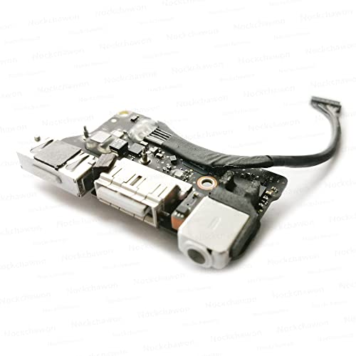 Nockchawon 820-3455-A I/O Board (w/USB, Audio, DC-in 2) 923-0439 Replacement for MacBook Air 13" A1466 (Mid 2013, Early 2014, Early 2015,Early 2017) - Image 3