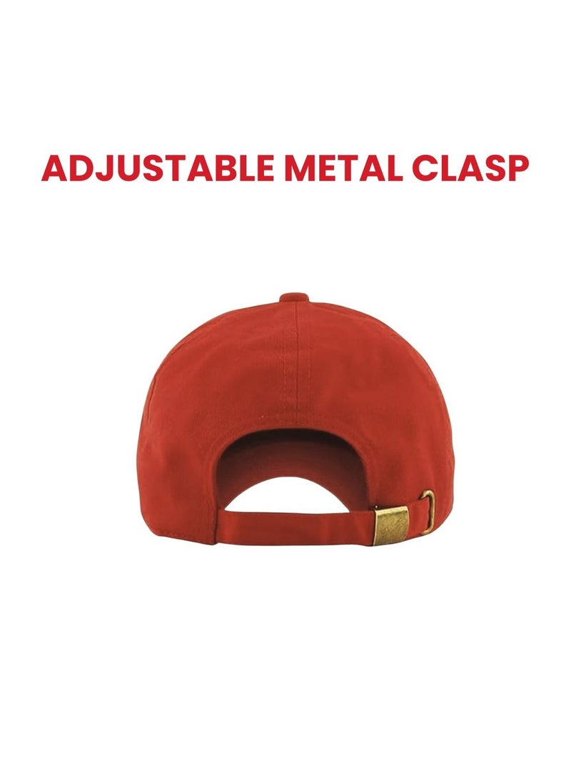 برينت شوب فور مي قبعة بيسبول لليوم الوطني الكويتي لكل من الرجال والنساء مع إبزيم معدني قابل للتعديل للإغلاق - هدية لأي كويتي - احتفل باليوم الوطني الكويتي بأناقة - Image 5