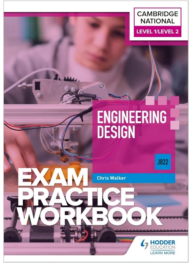 Level 1/Level 2 Cambridge National in Engineering Design (J822) Exam Practice Workbook  - Image 1