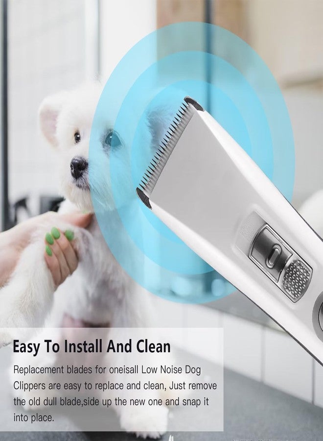 GRABOTE 2-Pack Replacement Blades for oneisall Low Noise Dog and Cat Clippers - by GRABOTE - Image 3