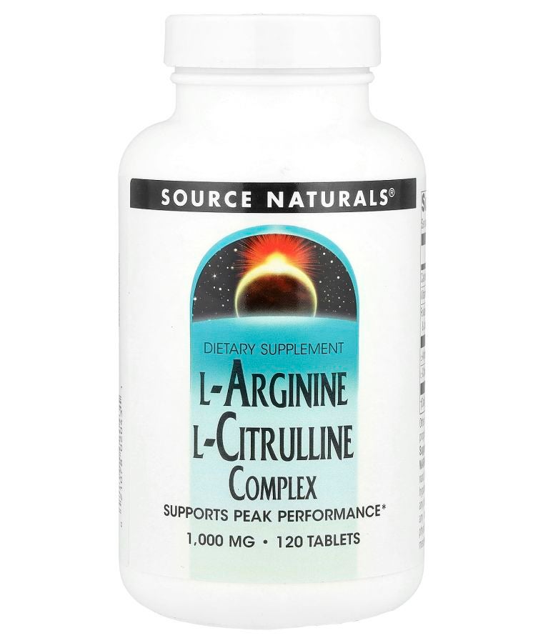 L-Arginine L-Citrulline Complex 120 Tablets