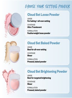 Kosas Kosas Talc-Free Cloud Set Loose Powder 20g | Translucent Setting & Blurring Finish , Translucent Buttery - ultra sheer yellow  - Image 5