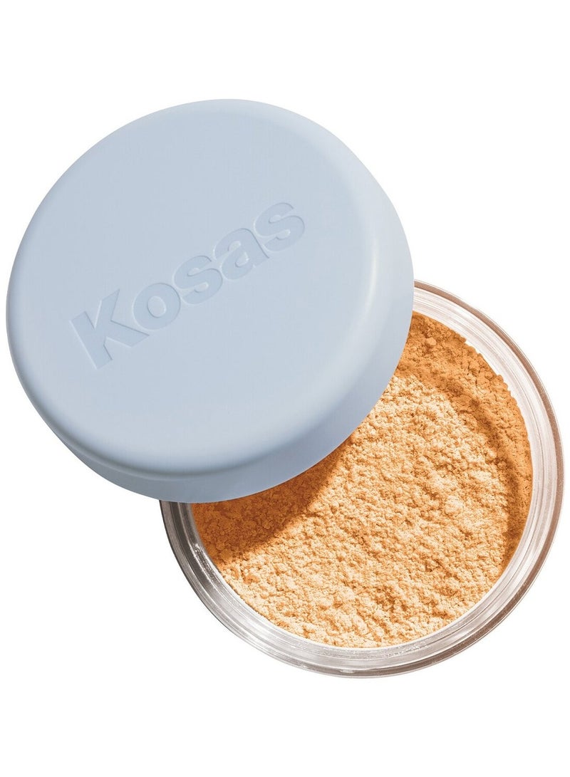 Kosas Kosas Talc-Free Cloud Set Loose Powder 20g | Translucent Setting & Blurring Finish , Translucent Buttery - ultra sheer yellow - Image 1