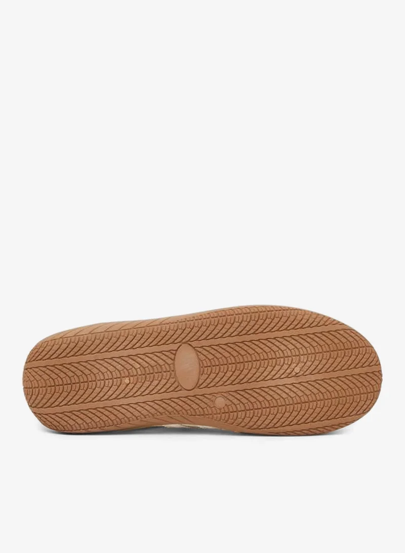 Styli  Yellow Mesh Details 4 Stripes Sports Sneakers for Women | Best Price UAE