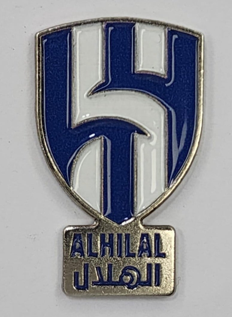 ستكر معدني لنادي الهلال السعودي للجوال والايباد والاسطح الملسة