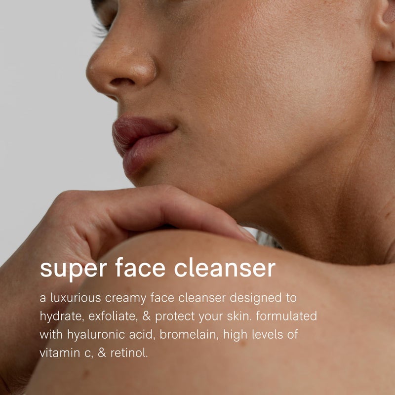 Jack Henry Hydrating Facial Cleanser (6.6 fl oz) - Kakadu Plum Face Cleanser - Coriander & Hyaluronic Acid- Luxurious Creamy Cleanse for Exfoliating Skin - Image 4