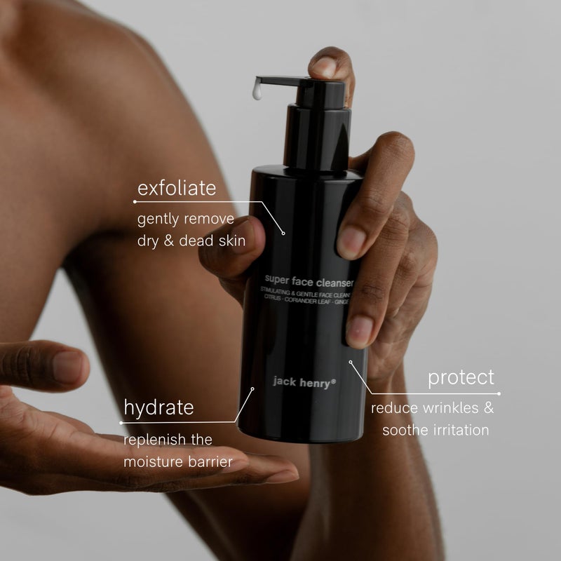 Jack Henry Hydrating Facial Cleanser (6.6 fl oz) - Kakadu Plum Face Cleanser - Coriander & Hyaluronic Acid- Luxurious Creamy Cleanse for Exfoliating Skin - Image 5