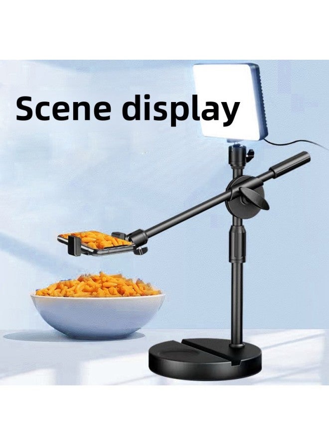 LED Shooting Flat Panel Lamp 4 Color USB Square Lamp Fill Light 6 Inch 8 Inch Overhead Live Portable Vlog Floor Lamp-Specification:8 Inch 4 Color Square Lamp  - Image 4