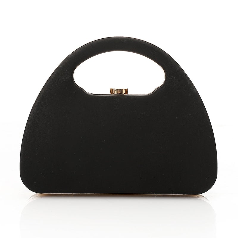 Mr.joe Arched Handle Clutch - Black - Image 3