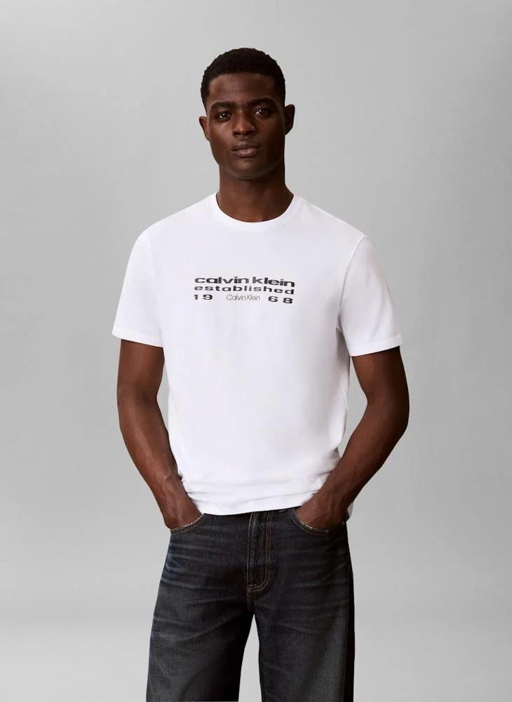 Logo Graphic Crew Neck T-Shirt