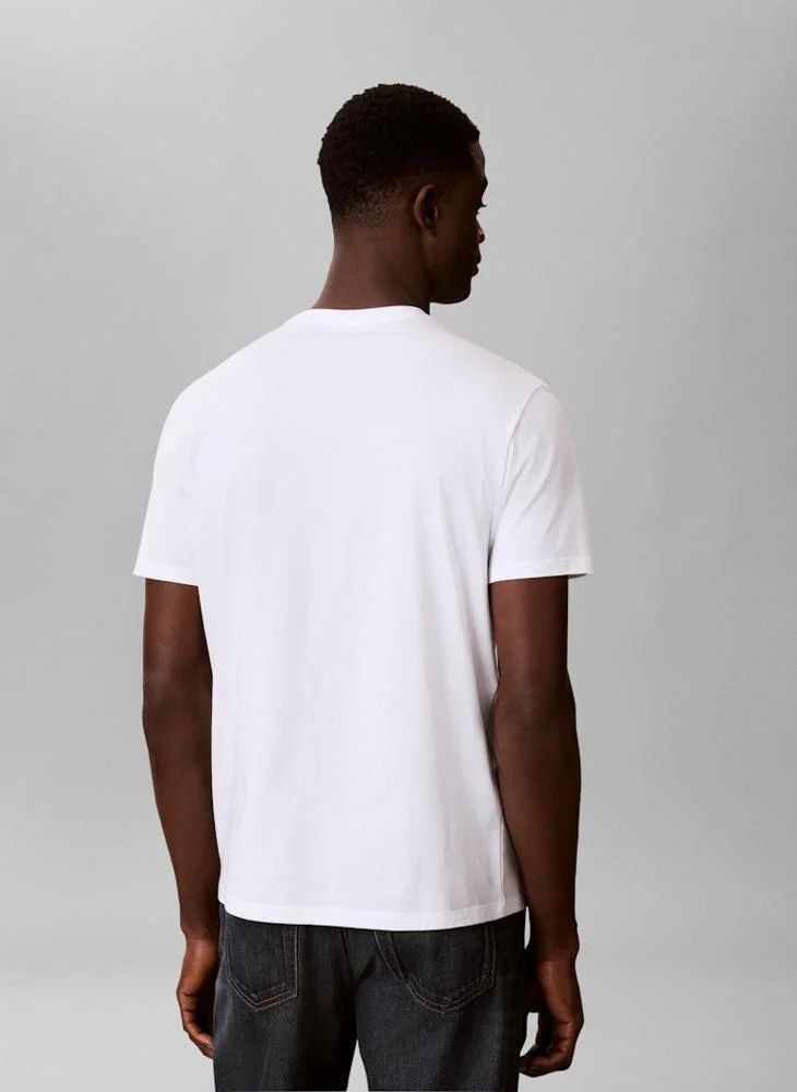 Calvin Klein Jeans Logo Graphic Crew Neck T-Shirt