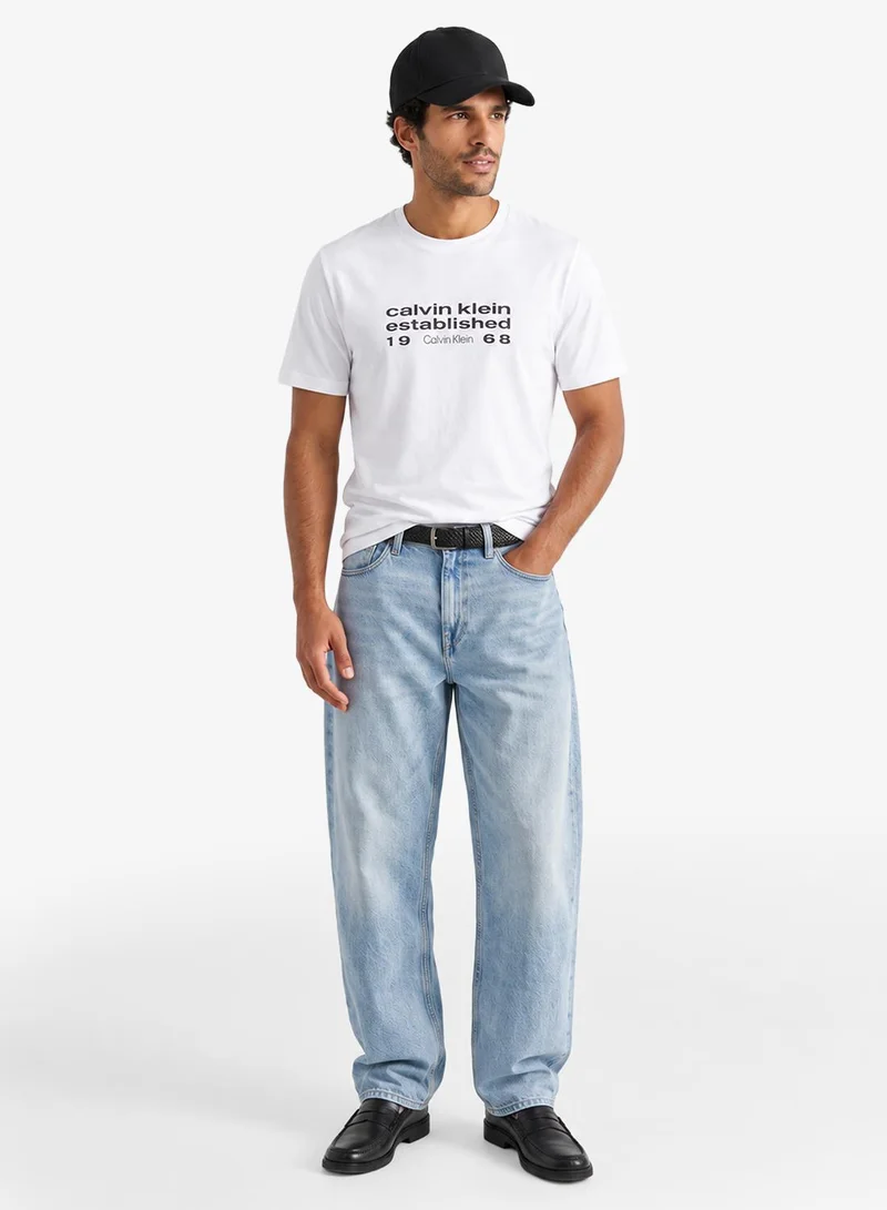 Logo Graphic Crew Neck T-Shirt
