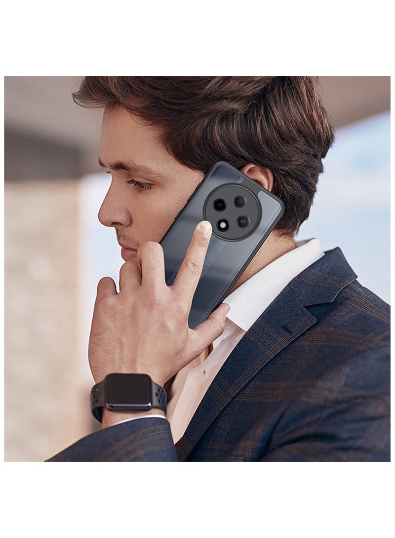 Case Cover Shockproof Hard PC Back Soft TPU Frame Anti-yellowing Slim Protective Cover Compatible with Oppo Reno 12F (Clear) - Image 2