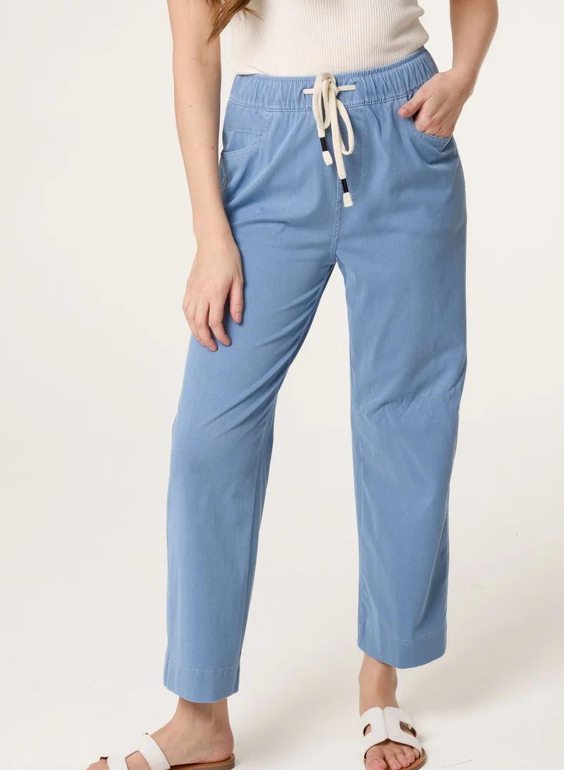 بلو فانيلا Elasticated Waist Trouser With Drawstring