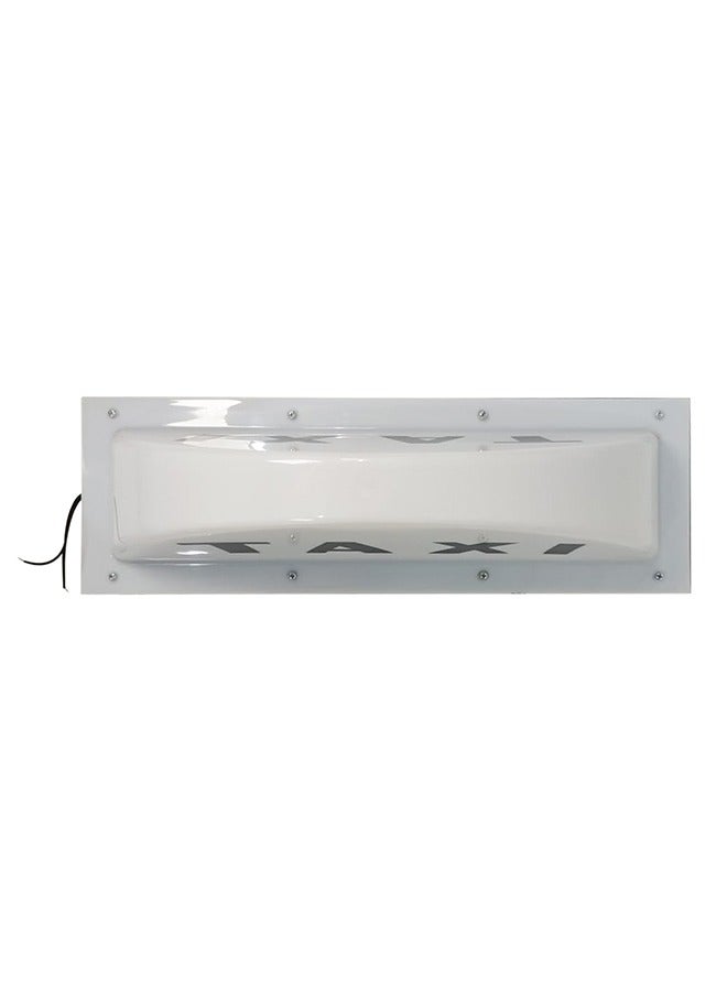 Generic Taxi Lamp 12V Taxi Sign Cab Roof Top Car Magnetic Sign Lamp Waterproof White Color LED Light  - Image 5