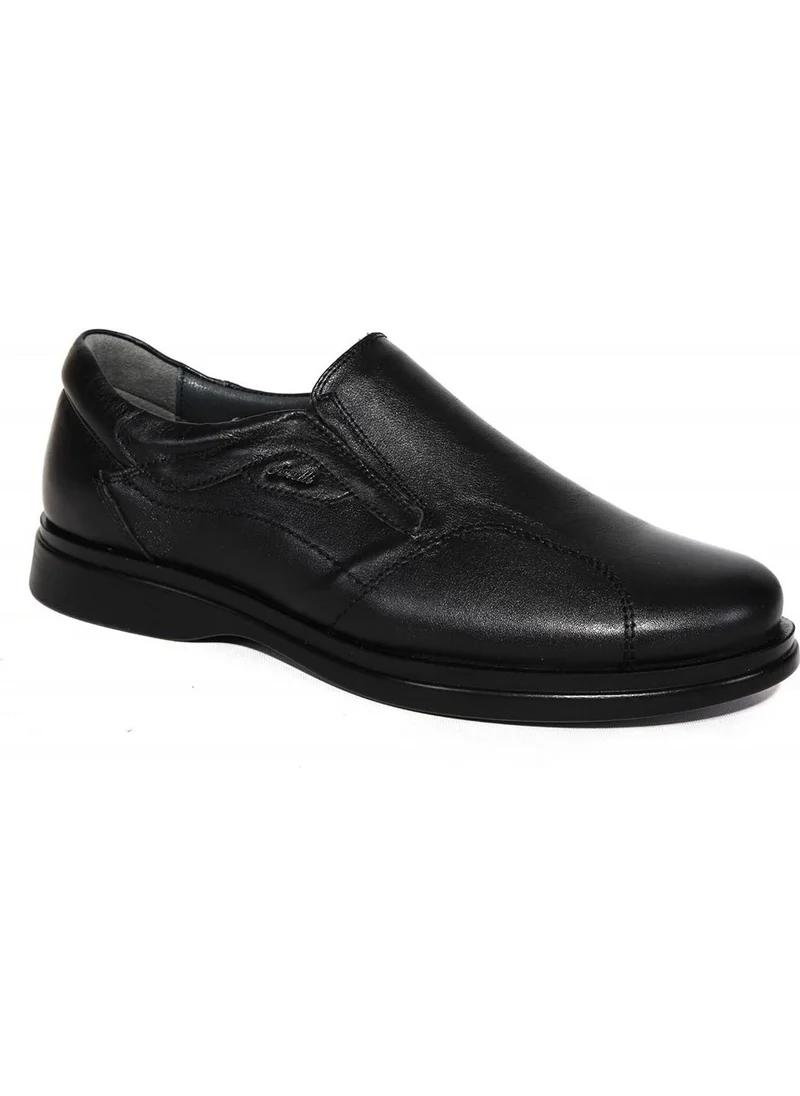 Forelli 6921-H Black Men's Genuine Leather Shoes