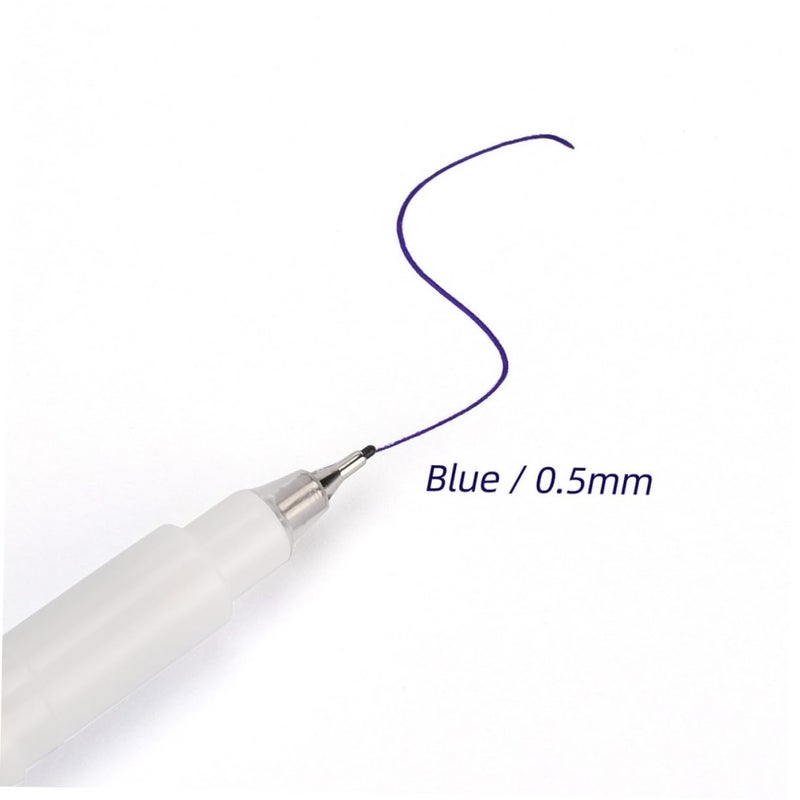 NOLITOY 1set Eyebrow Mapping Pens Ruler Precision Marking Tool for Microblading and Tattooing for Professional Eyebrow Artists and Salon Use - Image 4