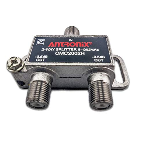 Antronix Cable Modem & MOCA Premium Coaxial 2-Way Splitter Ideal for Bidirectional RG-6 RG-59 Communications - Image 2