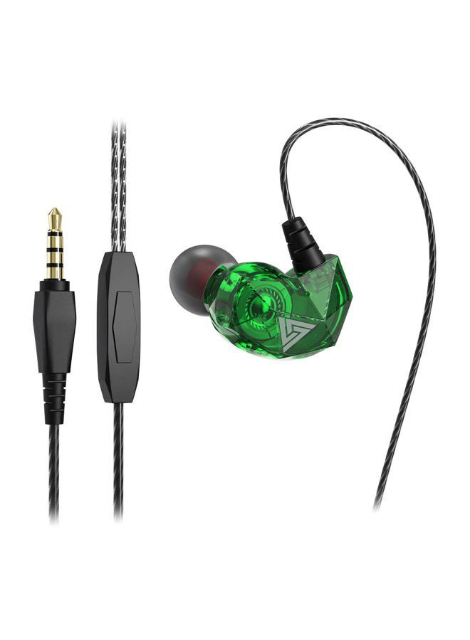 نيبمينينت سماعة أذن داخلية سلكية مع ميكروفون أخضر/أسود - Image 1