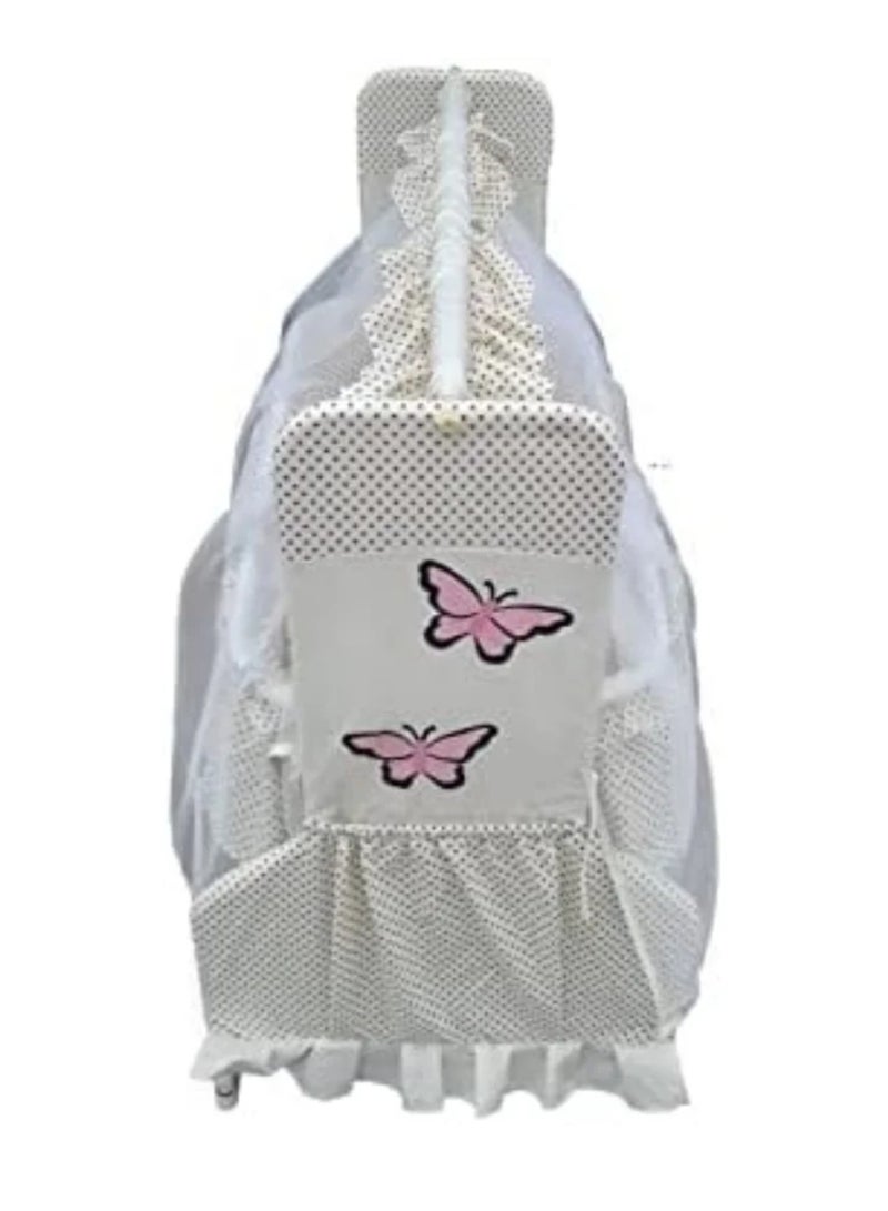 Baby crib with mosquito net - Image 2