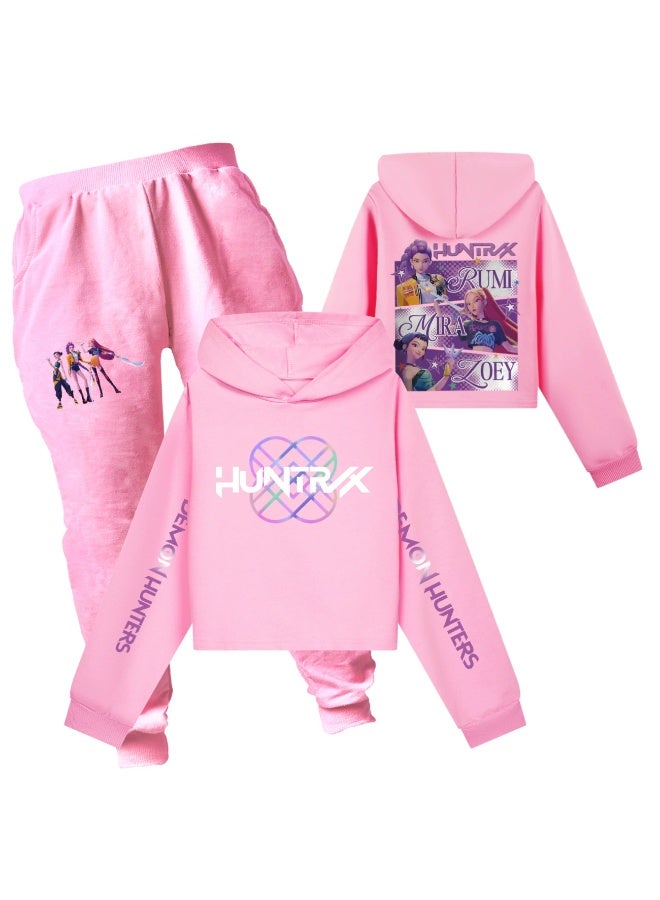 general Kpop Demon-Hunting Girls Group Sweatshirt Set - Image 1