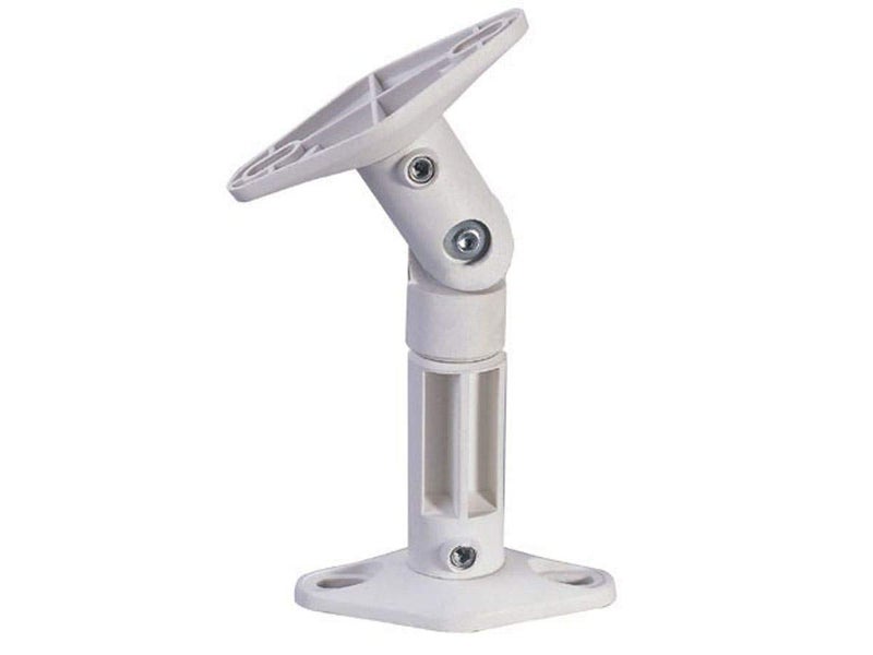 Monoprice Adjustable 10 lb Capacity Speaker Wall Mount Brackets Pair White - Image 2