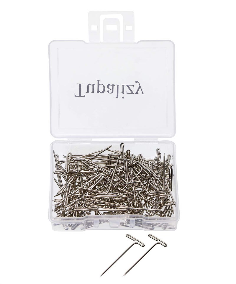 PTC Tupalizy 120PCS 1 Inch Nickel Plated Steel TPins 