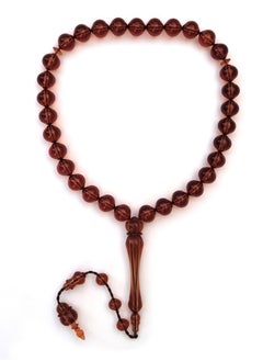 33 Count Muslim Prayer Beads - Brown