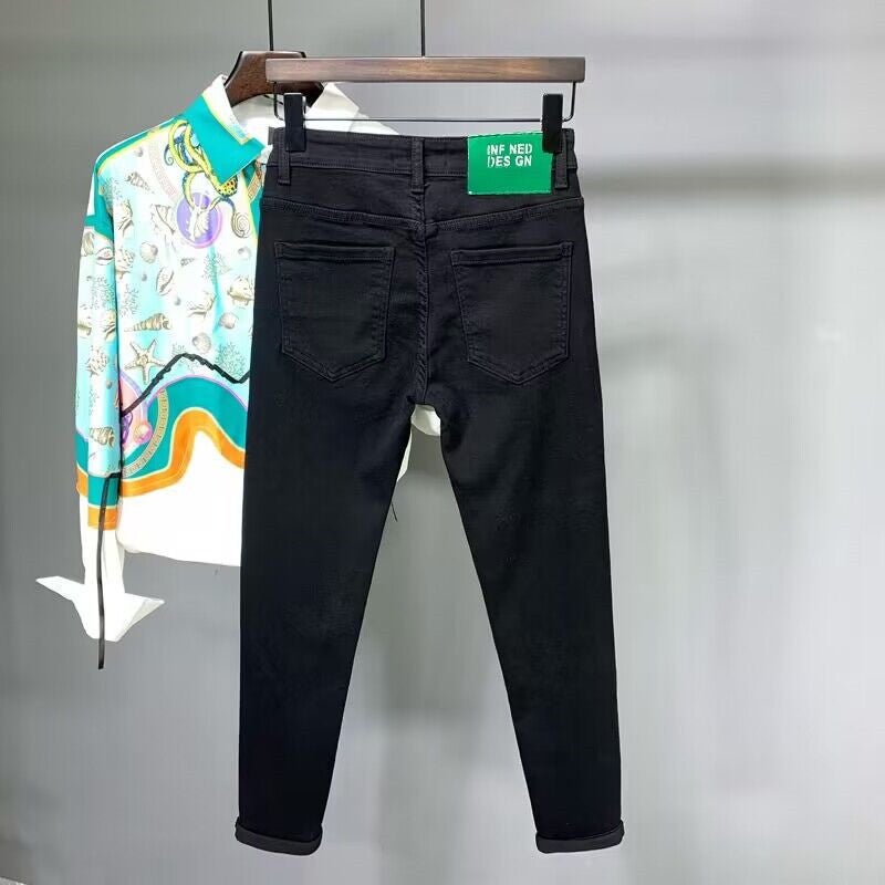 Unisex Casual Daily Denim Jeans - Image 1