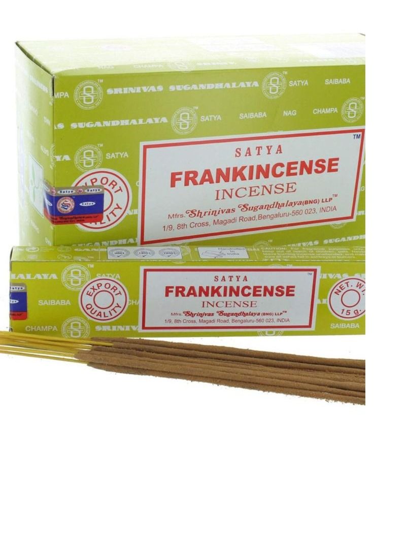 Satya Sai Baba Nag Champa  Frankincense Incense Stick Box - Pack of 12 - Image 1