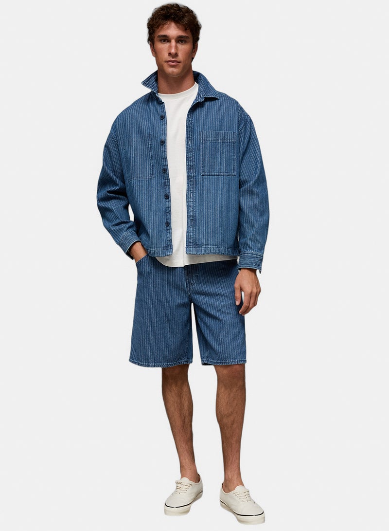 American Eagle AE Baggy Denim Short - Image 1