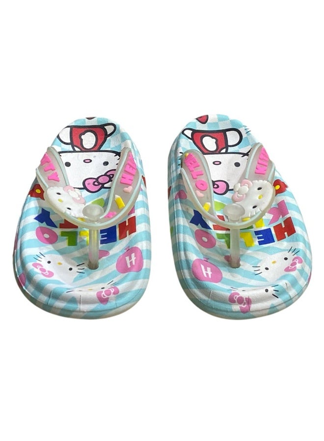 Hello Kitty Kids Cartoon Slide Slippers – Comfortable & Lightweight - Image 1