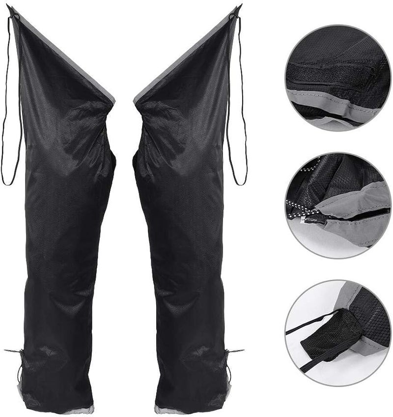 comfrt Waterproof Trousers, Quick Dry Adults Outdoor Military Army Waterproof Rain Protection Trousers Fishing Leggings - Image 3