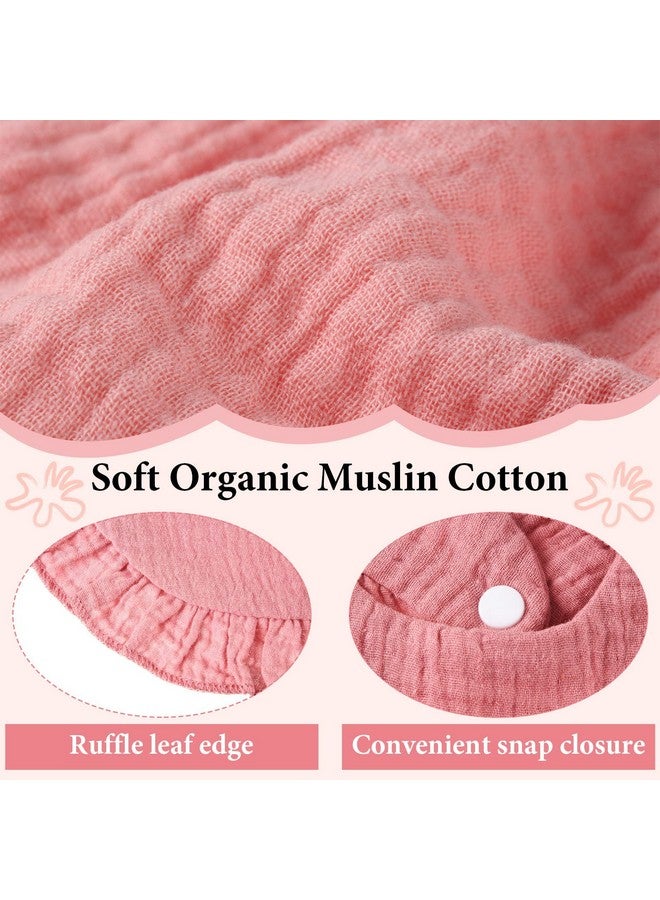 Kenning 18 Pcs Muslin Baby Bibsbandana Drool Bibs Absorbent Cotton For Teething Adjustable With Snap Button For Baby Boys Girls Toddler Infant 16 Colors - Image 5