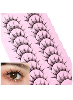 Fake Lashes, Fairy Manga Lashes Spiky Anime False Eyelashes 3D Natural Makeup Little Devil Fake Lashes 9 Pairs - pzsku/Z1BD6B13B7C91AE314DD0Z/45/_/1698650120/99e6955c-9946-475d-b512-0b42e600a2d1