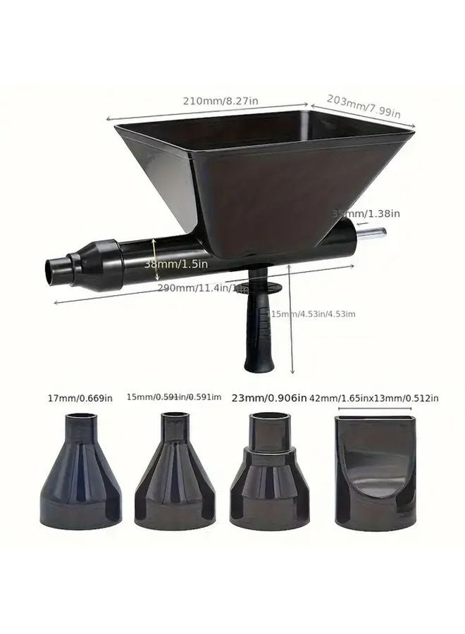 Heavy Duty Manual Cement Grout Gun Nylon Type Ergonomic Handle For Sealant Application - Image 4