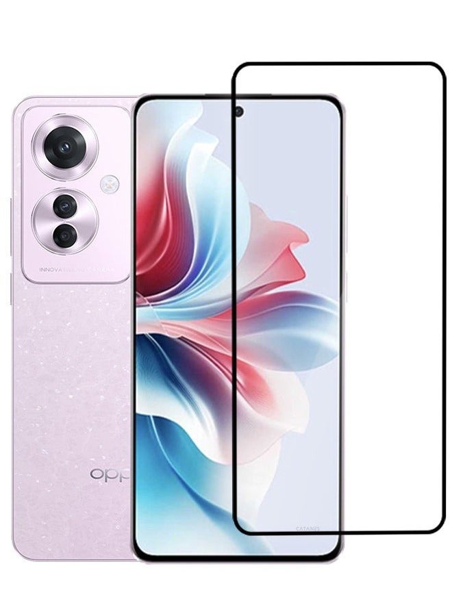 Oppo Reno11 F Tempered Glass Screen Protector Anti-Scratch Case Friendly HD Clear Protective Film