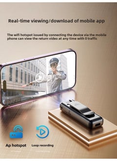 Generic Camera DV Recorder Recording Pen Recording HD Video Recording Pen Motion Anti-shake All-in-one Machine Function Law Enforcement Tape-Body Color:Ultra-clear Version [no Network Video Recording, Ultra-clear Night Vision, Automatic Saving Qingying Qingying 64g  - Image 3