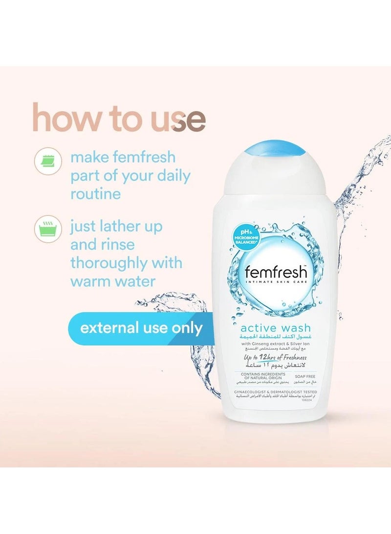 femfresh Fem Fresh Daily Cleansing Wash for Intimate Areas for Women-250 ml - Image 3